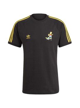 T-Shirt Adidas Simpsons Schwarz für Herren