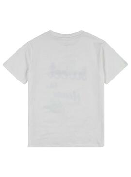 T-Shirt Name It Diba Weiss für Mädchen
