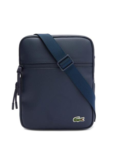 Lacoste flat crossover bag sale