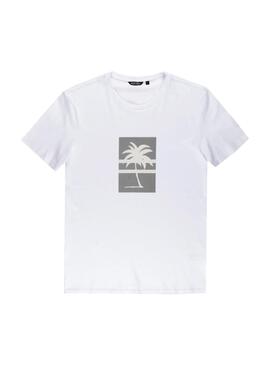 T-Shirt Antony Morato Reflective Weiss Herren
