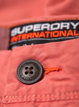 Shorts Superdry International Coral Herren