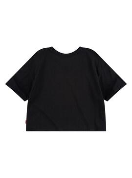 T-Shirt Levis High Rise Schwarz für Mädchen