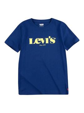 T-Shirt Levis Graphic Tee Dunkelblau für Junge