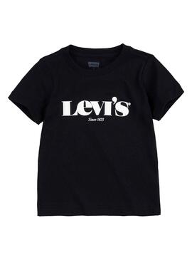 T-Shirt Levis Graphic Tee Schwarz für Junge