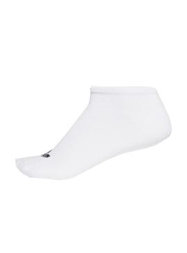 Socken Adidas Trefoil Weiss für Junge y Mädchen