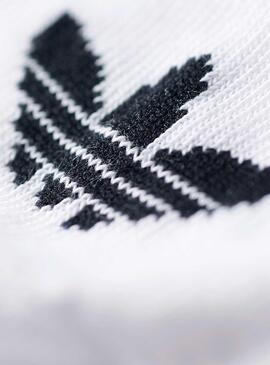 Socken Adidas Trefoil Weiss für Junge y Mädchen