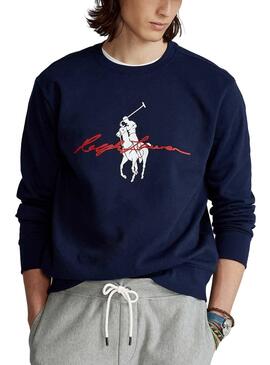 Sweatshirt Polo Ralph Lauren Cruise Navy für Herren
