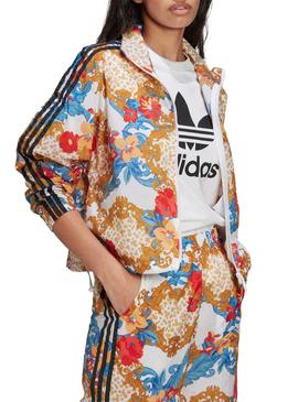 Jacke Adidas Studio London Multicolor Damen