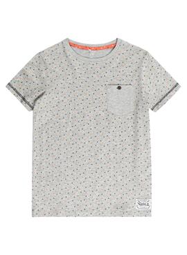 T-Shirt Name It Truman Grau für Junge
