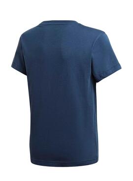 T-Shirt Adidas Adicolor Graphic Blau Junge y Mädchen