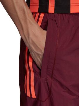 Hose Adidas Flamestrk Granatrot Herren 