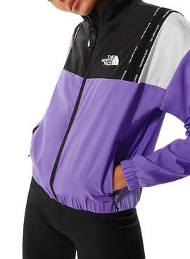 Jacke The North Face Wind Mountain Lila Damen