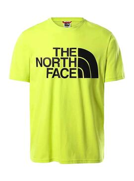T-Shirt The North Face Standard Gelb Herren