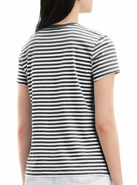 T-Shirt Levis Perfect Tee Schwarz für Damen