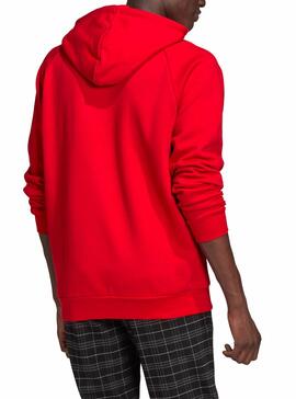Sweatshirt Adidas Trefoil Rot für Herren
