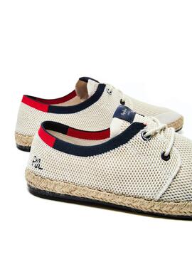 Espadrilles Pepe Jeans Tourist Weiss Herren