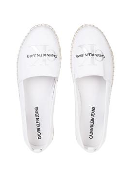 Espadrilles Calvin Klein Espadrille Weiss Damen